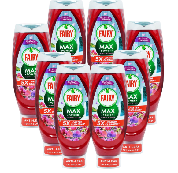 Fairy Max Power Mrs Hinch Cherry Blossom 730ml X 8